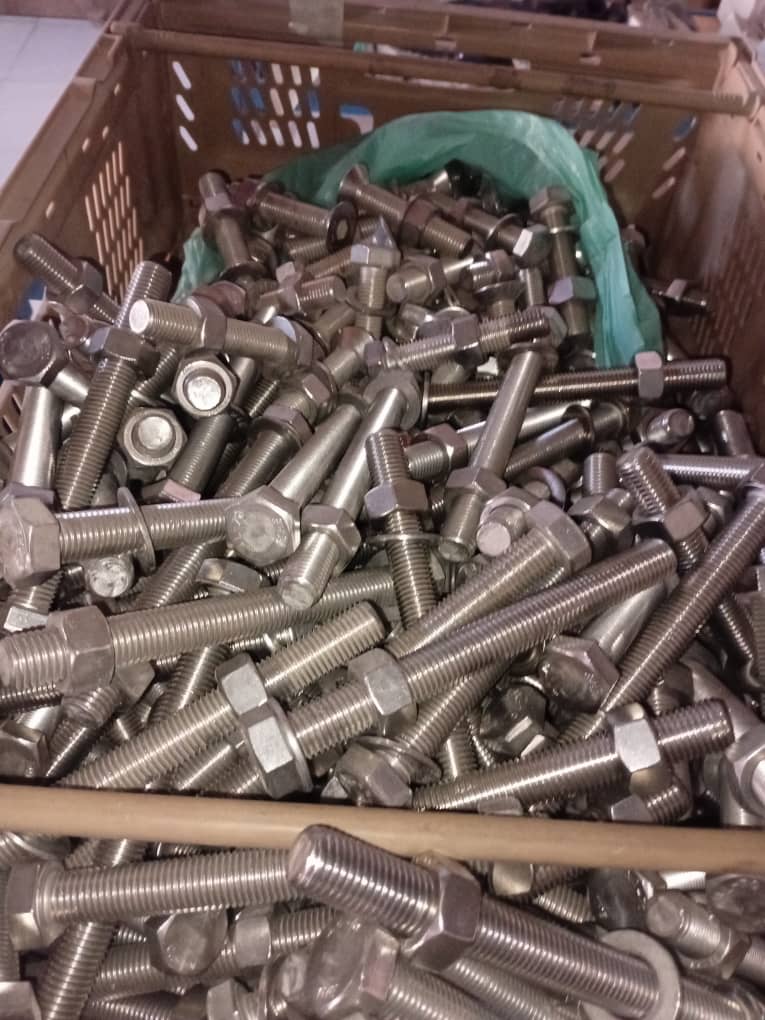 Stainless Steel Bolts, Nuts and Washer